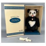 Steiff Panda Bear 1951 Replica 1995 with Box