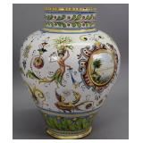 Italian Majolica Vase