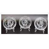 Set of 3 Rosenthal Versace Arabesque Ashtrays