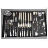 32 Pieces Sterling Flatware Tiffany, Gorham