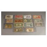 37 Asian And African Bank Notes