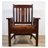 Stickley Bros. Arts & Crafts Armchair