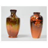 2 Rookwood Standard Glaze Vases Bonsall & Swing