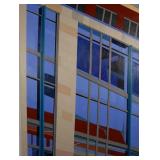 Martin Graifer Acrylic on Canvas Building