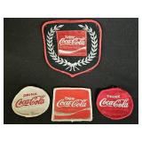 (4) Coca-Cola Patches