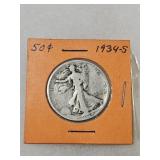 1934-S Standing Liberty Half Dollar