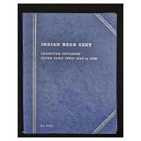 1856-1909 Indian Head Cent Collection Book