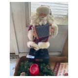 Christmas Santa, Sign & Table decor/candle