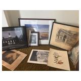 Assorted vintage prints