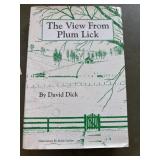 The View From Plum Lick by David Dick. Signed