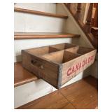 Wooden Canada dry crate