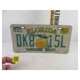 FLORIDA LICENSE PLATE