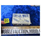 CRYSTAL WHITE ADVERT. SOAP