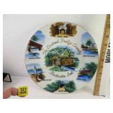 ROCKVILLE INDIANA COVERED BRIDGE PLATE