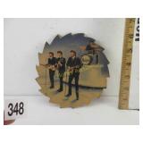 BEATLES WOODEN DISPLAY