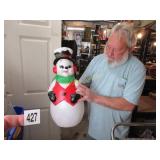 SNOWMAN BLOW MOLD-NO SHIPPING