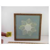 FRAMED DOILY