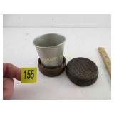 VINTAGE LOOKS LIKE GATOR SKIN COLLAPSIBLE CUP