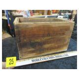 VICTORS 12 GAUGE WOODEN CRATE