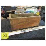 REMINGTON WOODEN CRATE