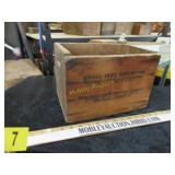 SMALL ARMS AMMO WOODEN CRATE 30 CAL.