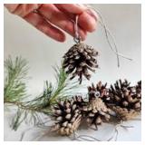 Natural Pine Cone Ornaments, See Inhouse Photos
