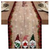 Christmas Table Runner Santa Claus Tablecloth