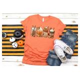 Pumpkin Spice Shirt Fall Sweet Fall Orange 2XL