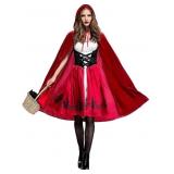 Adult Ladies Little Red Riding Hood with Hooded