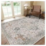 Area Rugs 8x10 for Living Room, Non-Slip Machine