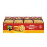 RITZ Cheese Sandwich Crackers, 8 Snack Packs (6