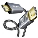 Lot of 2 BENFEI 4K DisplayPort to HDMI 6 Feet