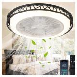 $110 Hordxin Ceiling Fan with Lights, 20