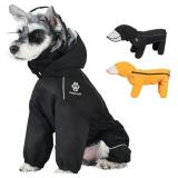 $60 NEW! PINA Dog Raincoat, Waterproof Dog Rain