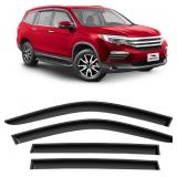 Tape-on Extra Durable Rain Guards for Honda Pilot