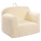 MOMCAYWEX Kids Snuggly-Soft Sherpa Chair, Cuddly