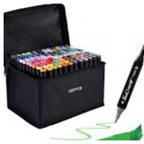 120 Colors Dual Tips Art Twin Sketch Markers