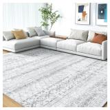 $200 Boho Area Rug 8x10 Carpet-Rugs for Living