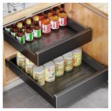 Kitstorack Pull Out Cabinet Organizer Fixed With