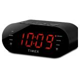 Timex T231GY AM/FM Dual Alarm Clock Radio with