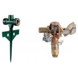 NEW $52 Orbit Brass Impact Sprinkler Head and