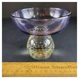 Mid Century Erickson Smoke Controlled Bubble Glass