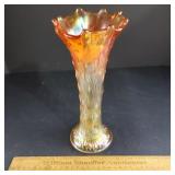 Northwood Glass Tree Trunk Carnival Vase