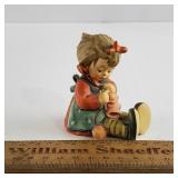 Goebel Hummel Germany Figurine Knit