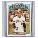 1972 Topps Roberto Clemente Baseball Card