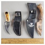 Fixed Blade Knives w/ Sheaths