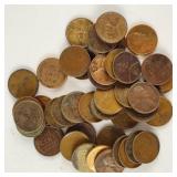 42ct 1930s Wheat Pennies