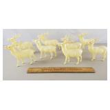 Vintage Japan Plastic Elk