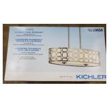 4 Light Oval Pendant Light Fixture Unopened