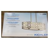 4 Light Oval Pendant Light Fixture Unopened